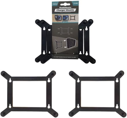 Stealthmounts - Opladerhouder Voor Makita 18v Lxt Snellader Dc18rc - Zwart - 2-pack