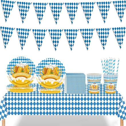 Solidchoice - Bierfestival Feestserviesset voor 16 Gasten