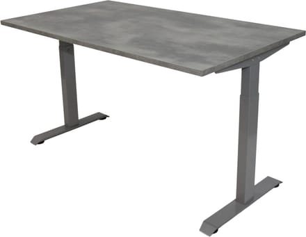 Office Hero® Cosmic - In hoogte verstelbaar bureau grijs frame - Game bureau - Computertafel - Werktafel - 160x80 - Oxyd