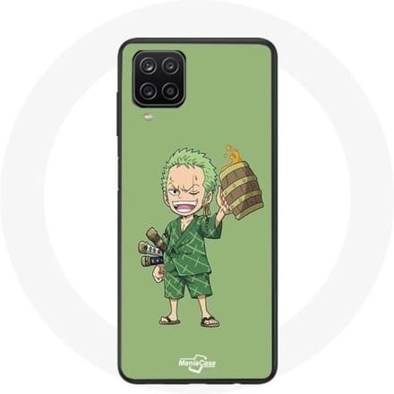 Coque Samsung Galaxy A12 One piece Manga Roronoa Zoro