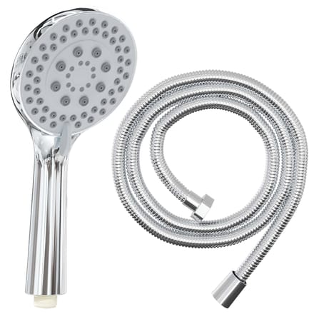 vidaXL - Douchkop - Set - Chroom - 150 - cm - Roestvrij - staal