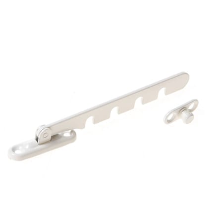 Vinke Raamvastzetter - Creme/Wit - 141mm - Prijs per stuk
