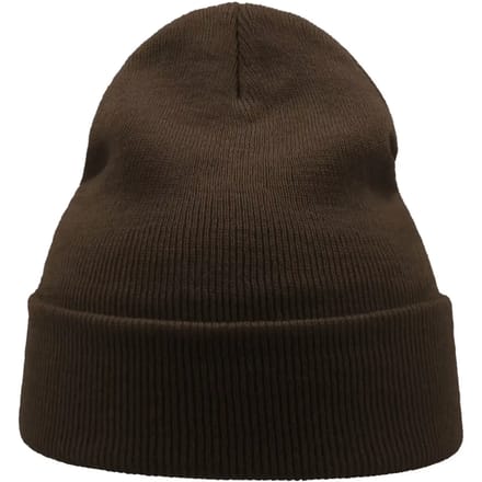 Atlantis Headwear - Wind Beanie Recycled - Brown - One Size