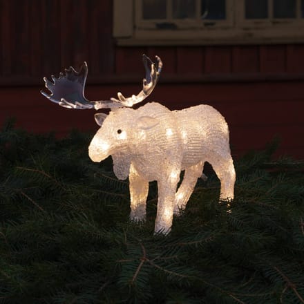 Konstsmide Christmas LED-lichtfiguur eland voor buiten Batterij