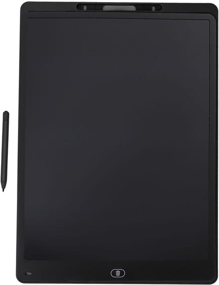 Tekentablet Kinderen - Krabbelbord Schrijfbord - Creatief Leren - Flexibel LCD Scherm - 20 Inch - Zwart