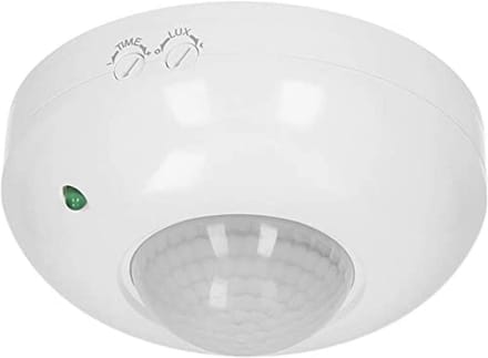 Bewegingsmelder voor Binnen met 360 Graden Sensor en LUX Lichtsterkte Instelling
