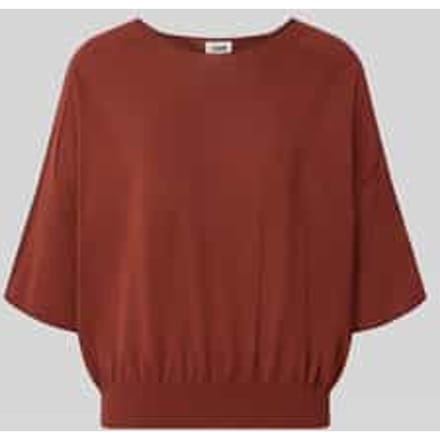 Gebreid shirt met ronde hals model 'DILARY'