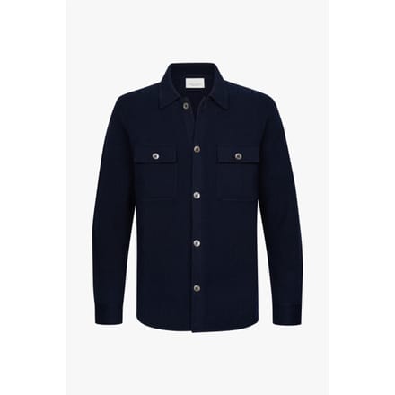 Profuomo Ppxf30006a overshirt full button navy