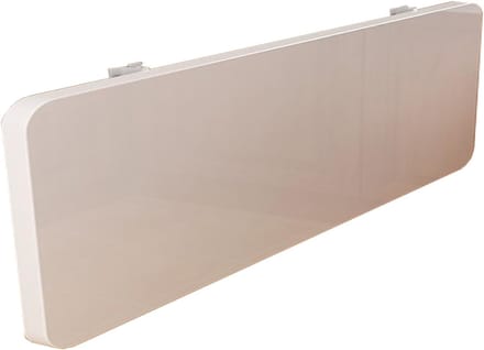 Opvouwbare wandtafel - Inklapbaar bureau - Ruimtebesparend werken - Zwevend ontwerp - 60x30cm - Wit