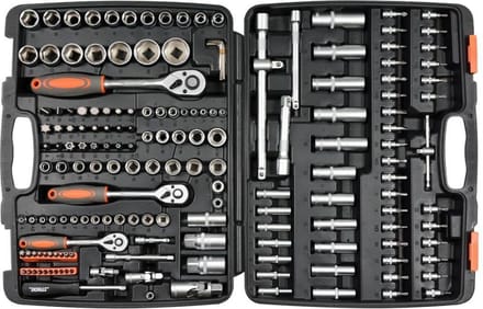 Sthor Ratel dopsleutel set 173-delig metaal 58688
