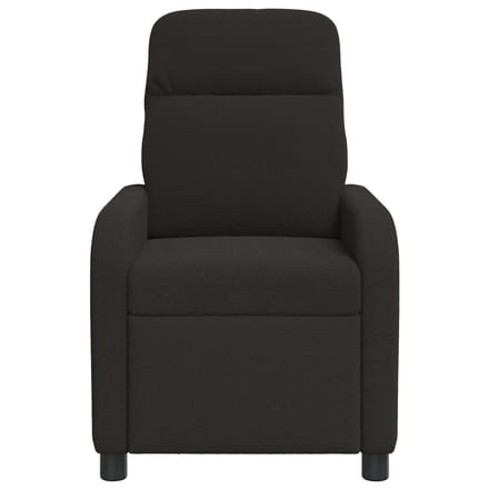 vidaXL - Recliner - Zwart - Bouclé