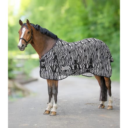 Waldhausen Vliegendeken Zebra Zwart&Wit 185 cm