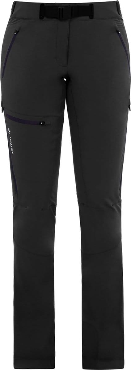 Vaude Badile Pants II - Softshellbroek - Dames Black / Black EU 40