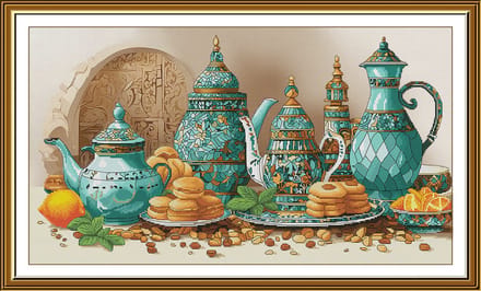 Borduurpakket Nova Sloboda - Oriental Sweets - Oosterse Lekkernijen