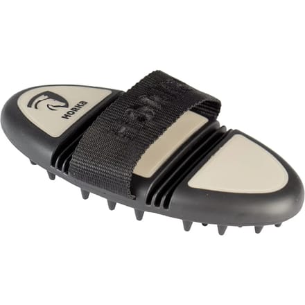 Horka Flexi Massage Borstel Soft Grip Beige/Zwart - One size