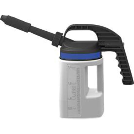 Afvulkan, polyetheen, met uitloop kort/lang, 2 l volume