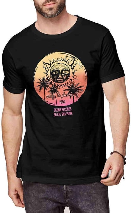 Sublime - Skunk Records Heren T-shirt - S - Zwart