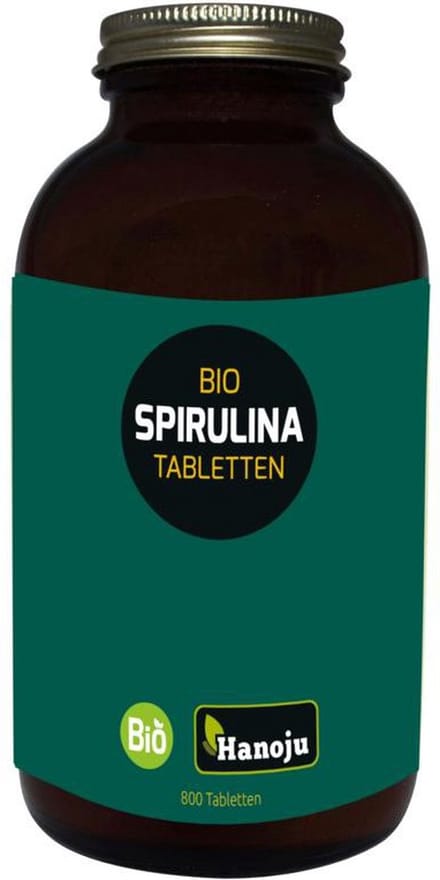 Hanoju Bio Spirulina 400 Mg Glasflacon - 600 tab