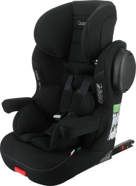 Quax Autostoel I Size - ISOFIX - Zwart - 76-140m (Groep 1/2/3)