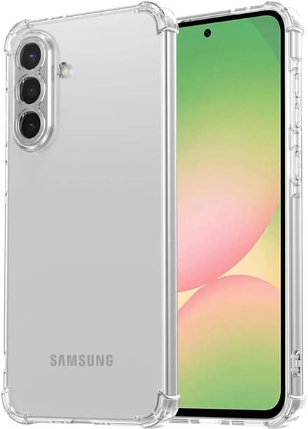 Mobile5 - Samsung Galaxy A56 - Transparant telefoonhoesje - Anti Shock - Schokbestendig
