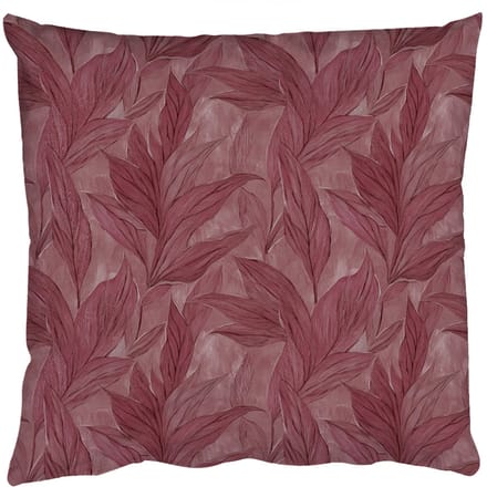 Sierkussens - Kussentjes Woonkamer - 40x40 cm - Bladeren - Patroon - Paars