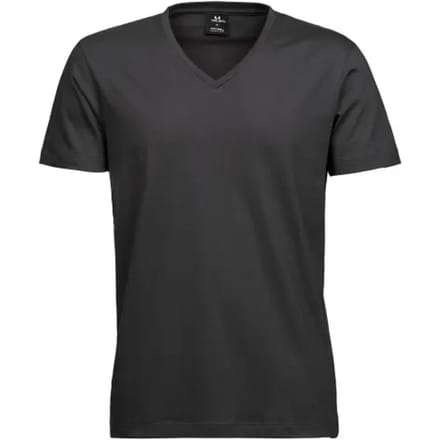 Tee Jays - Fashion Sof T-shirt V-hals - Dark Grey (Solid) maat S