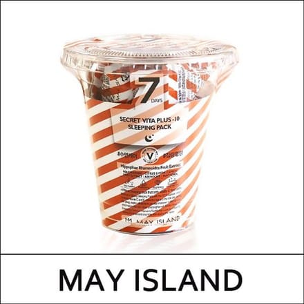 [MAY ISLAND] MAYISLAND (s1) 7 Days Secret Vita Plus-10 Sleeping Pack (5g*12ea) 1 Pack / Plus 10 beige