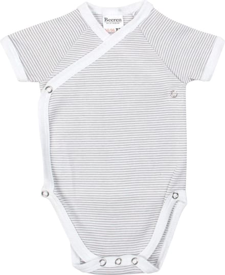 Beeren Bodywear Unisex Romper - Grijs - Maat 62/68