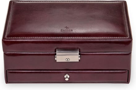 Sacher Sieradendoos Florage Jewellery Case Helen Bordeaux Wijnrood