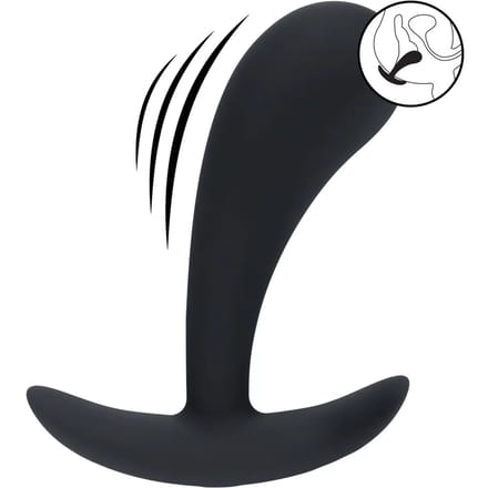 Levelz - Vibrating Siliconen Prostaat Stimulator Anal Plug - Medium