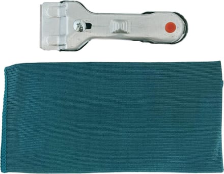 3BMT Kookplaat schraper inductie kookplaat - Kookplaat krabber met Glasdoek