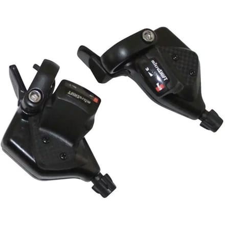 Paar aluminium indexeerhendels met handvat P2R Rapid Push-Pull 9V.