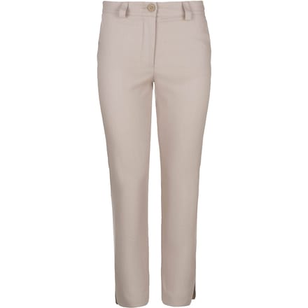 Beige denimkatoenen spijkerbroek