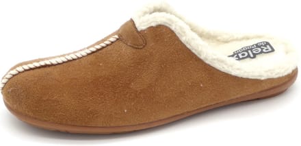 Relax Dames Pantoffel Muil - W23-06-10 Cognac - Maat 41