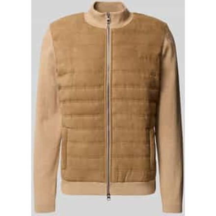 Fynch Hatton - Sweatvest - Heren - L - Taupe - Katoen - 1509-340