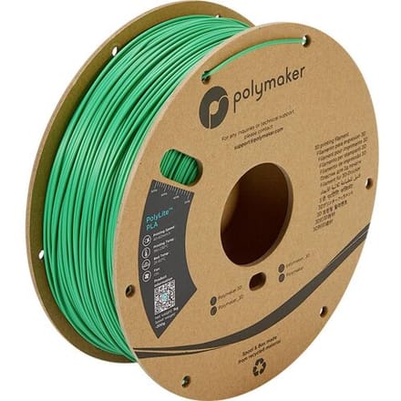 Polymaker PA02006 PolyLite Filament PLA kunststof 1.75 mm 1000 g Groen PolyLite™ PLA 1 stuk(s)