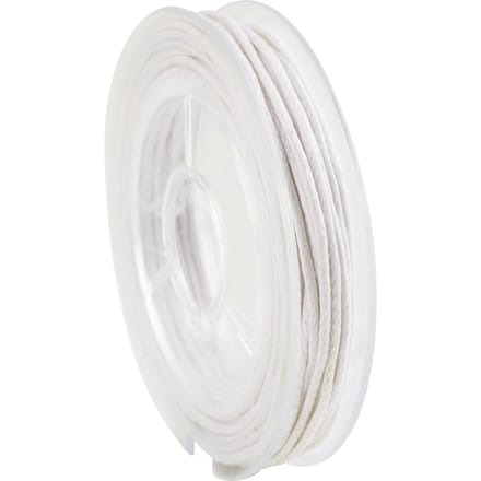 Imitatieleren Koord Wit 1mm x 5meter
