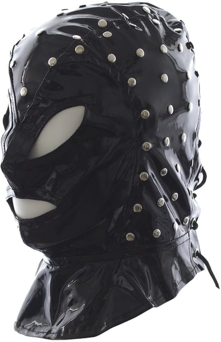 Smart Moves - Hood met Spikes - Vetersluiting Achter - Zwart