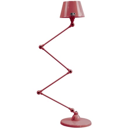 Jieldé Aicler AID433 vloerlamp 4x30cm bordeauxrood