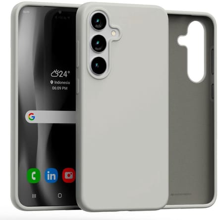 Mercury Serie - Siliconen Hoesje - Samsung Galaxy S25 Plus - Antislip - Elegant Ontwerp