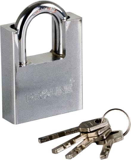 Hangslot met sleutel - Extra stevig - 40mm - Gietijzer