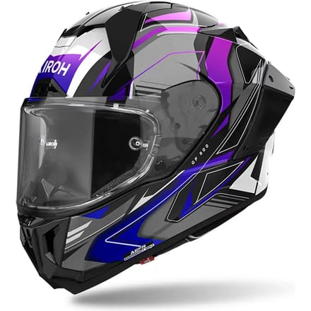 Volle motorhelm Airoh Gp 800 Must