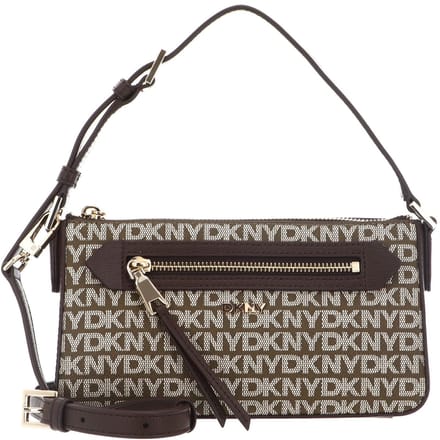 DKNY schoudertas Bryant Ave TZ Dome Crossbody Bag Chino / Chocolate bruine
