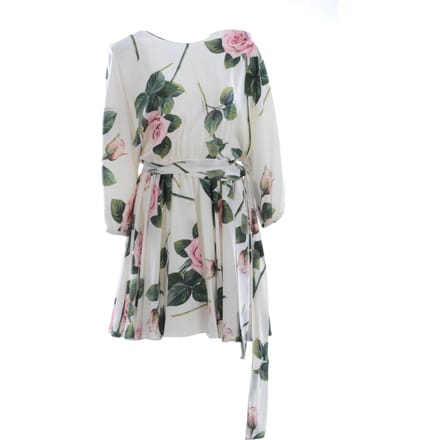 Dolce & Gabbana Women Flowers Mid-length dress