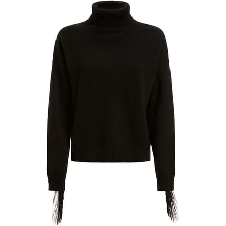 Guess - Leonie Roll Neck Ls Sweater Jblk Jet Black A996 W2BR32 Z2WX0