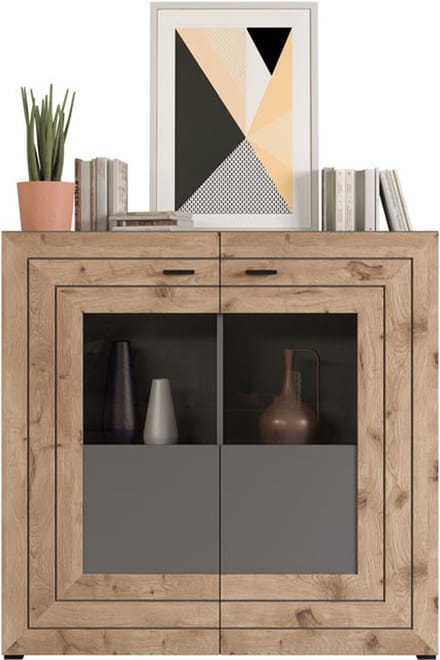 Freno dressoir 2 deuren grijs.