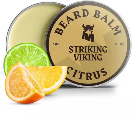 Striking Viking Baardbalsem voor Mannen - Citrus - 60 g