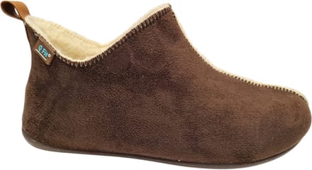 Q Fit Madrid Suede Mocca Dames Pantoffels - Mokka - 42