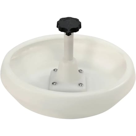 Varkensvoerbak PVC met haak J Kerbl