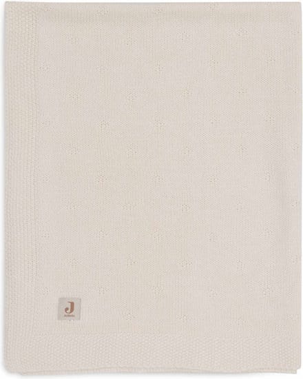 Jollein Deken Wieg 75x100cm Cosy Knit Ivory